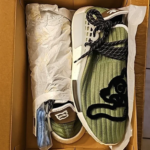 adidas gazelle silver green womens adidas Nmd Hu Pharrell x BBC 'Running Dog' 5 main image 0